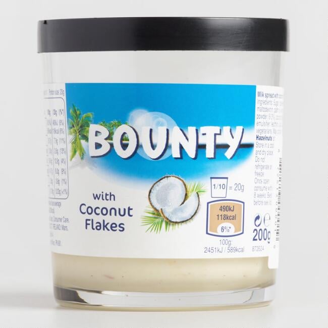 Mars Bounty Milk Spread With Coconut Flakes ($5)