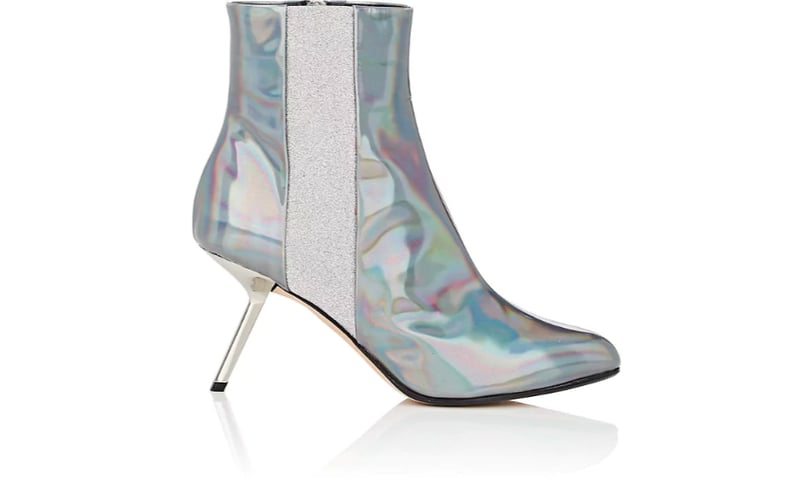 Alchimia Di Ballin Hedra Holographic Leather Ankle Boots