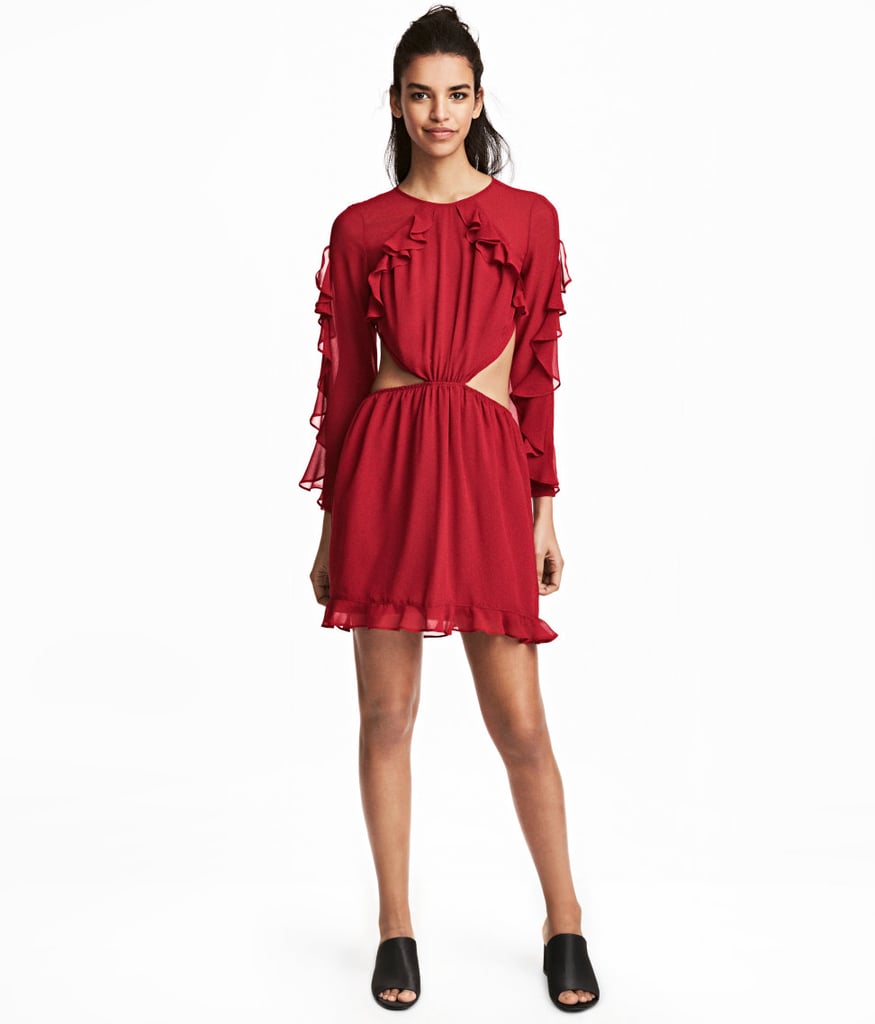 H&M Ruffled Dress