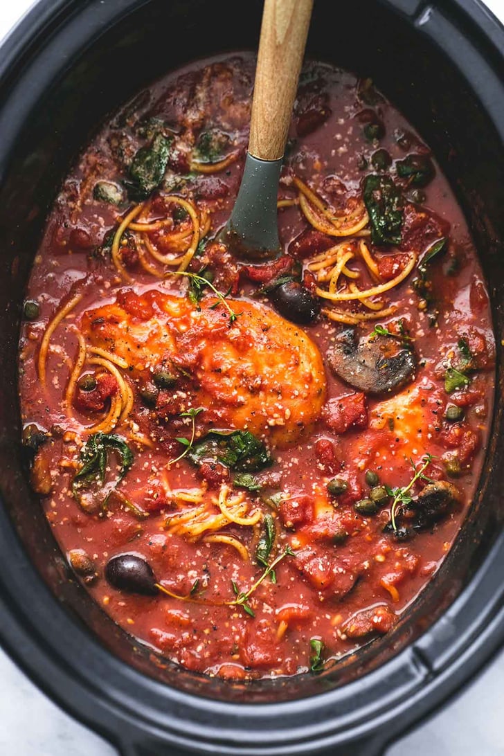 SlowCooker Chicken Cacciatore Easy Fall SlowCooker Recipes
