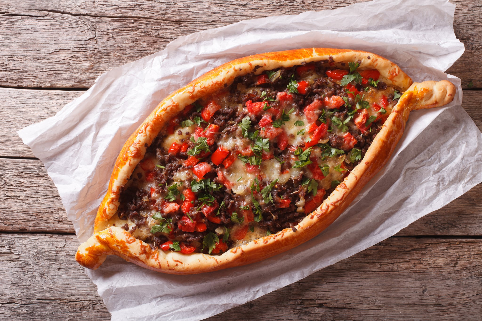 Kapali (Lamb) Pide TurkishStyle Pizza From Besh Dubai POPSUGAR