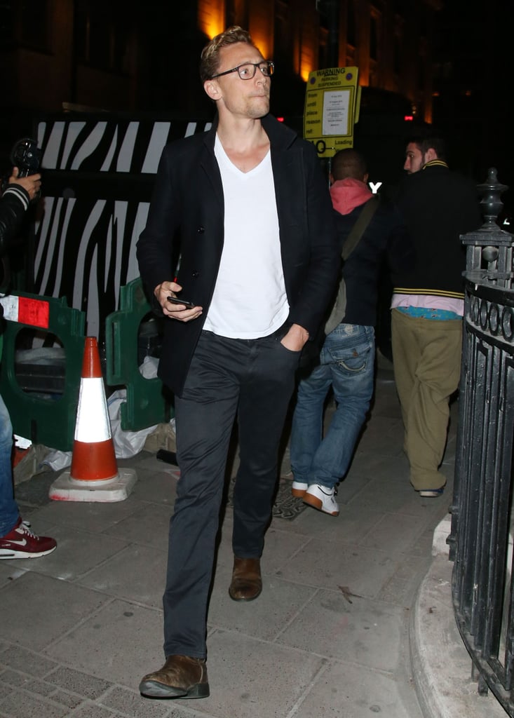 Elizabeth Olsen and Tom Hiddleston's London Date Night