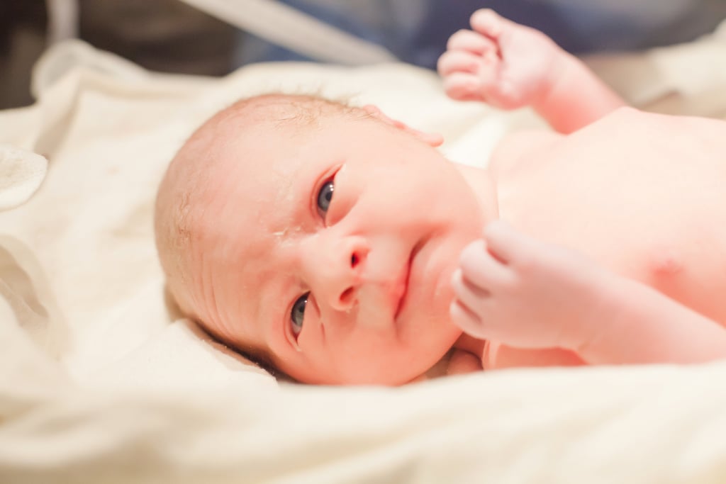 Photos of Military Birth Witnessed Over Skype
