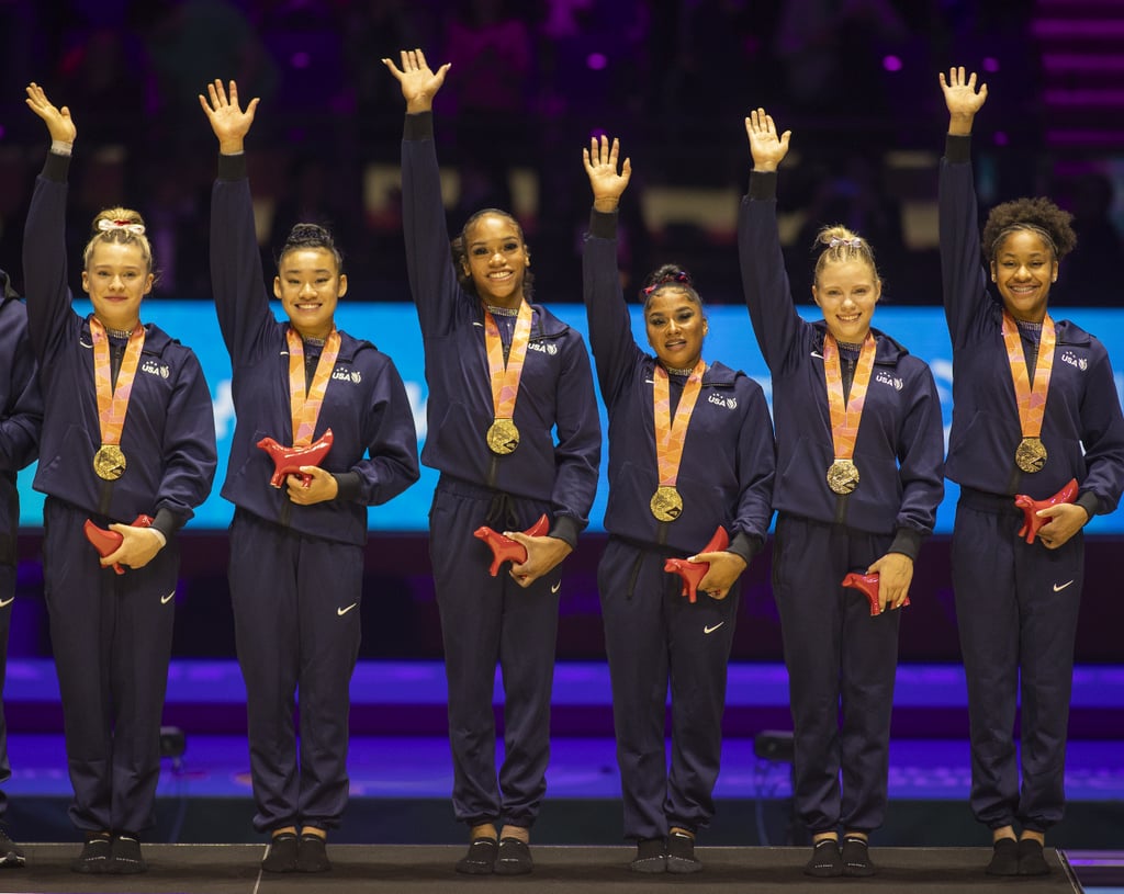 US Women's Gymnastics Team Wins Sixth Consecutive Gold POPSUGAR Fitness