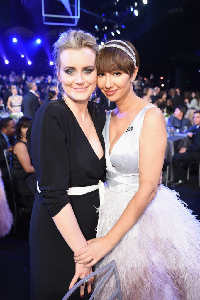 Pictured: Taylor Schilling and Jackie Cruz