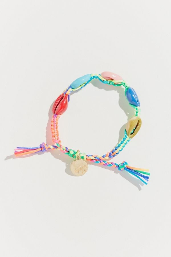 Venessa Arizaga Rainbow Shell Bracelet