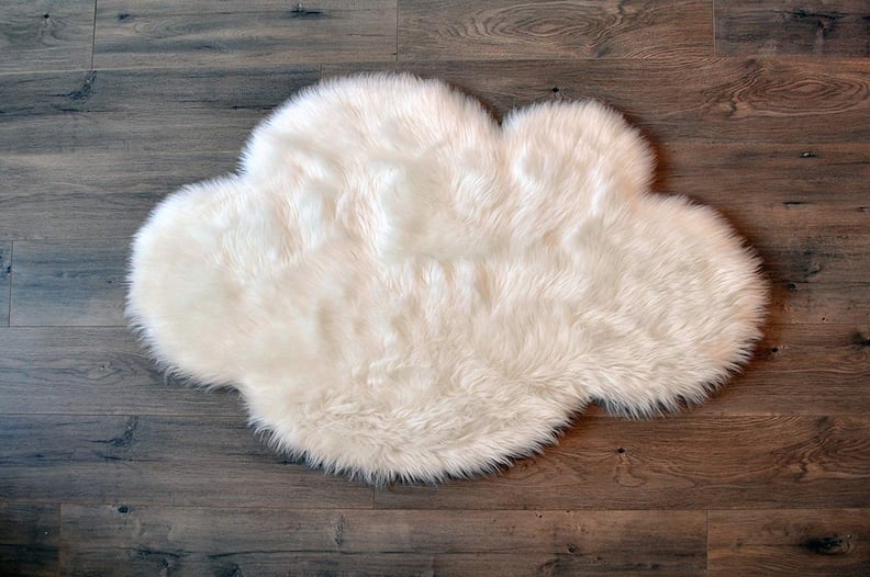 Faux Sheepskin White Cloud Area Rug