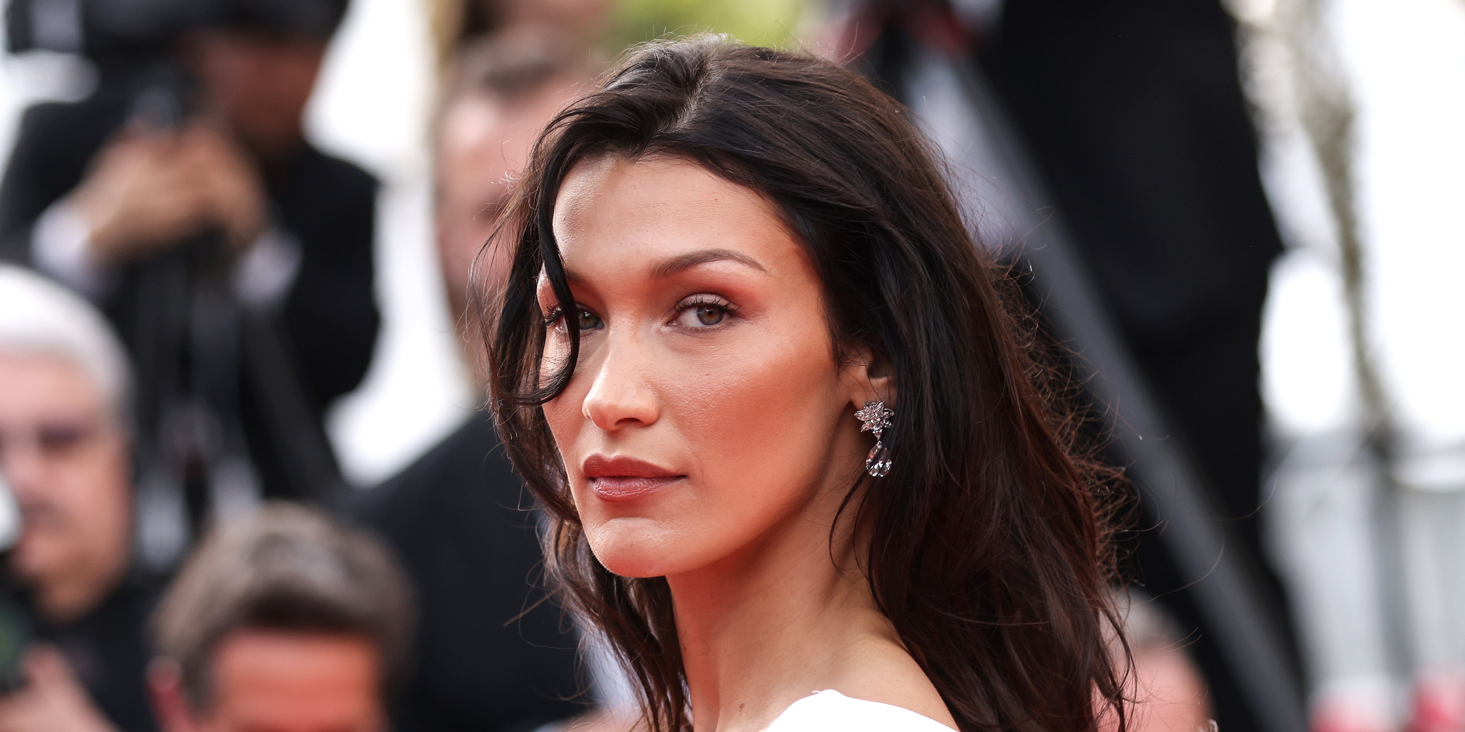 Bella Hadid's Mixie Haircut For Michael Kors Campaign