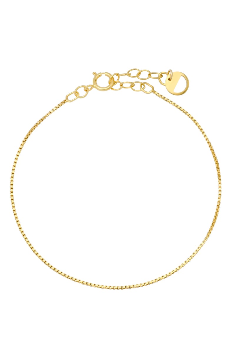 A Simple Bracelet: BYCHARI Ashli Box Chain Bracelet