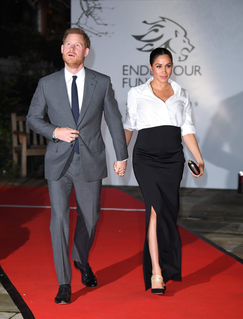 Prince Harry and Meghan Markle at Endeavour Awards Feb. 2019