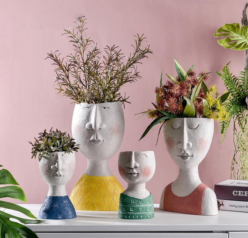 Family Plant Pot Face Planter