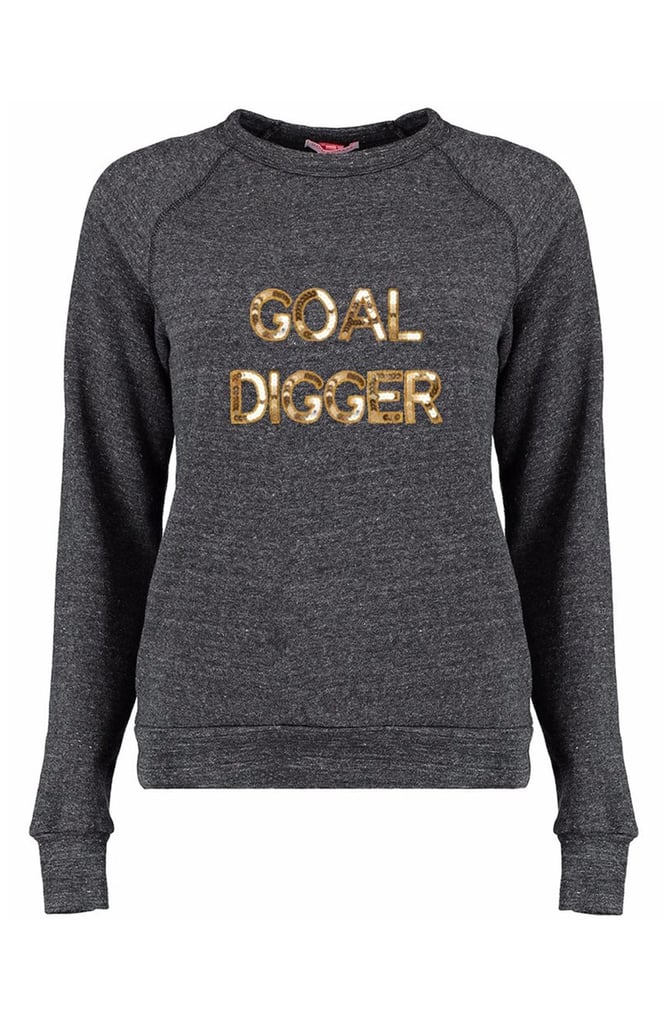 Bow & Drape Goal Digger Sweatshirt ($58)