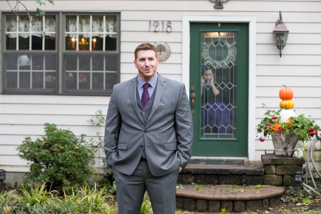 This Backyard Wedding Had Charming Rustic Halloween Decor