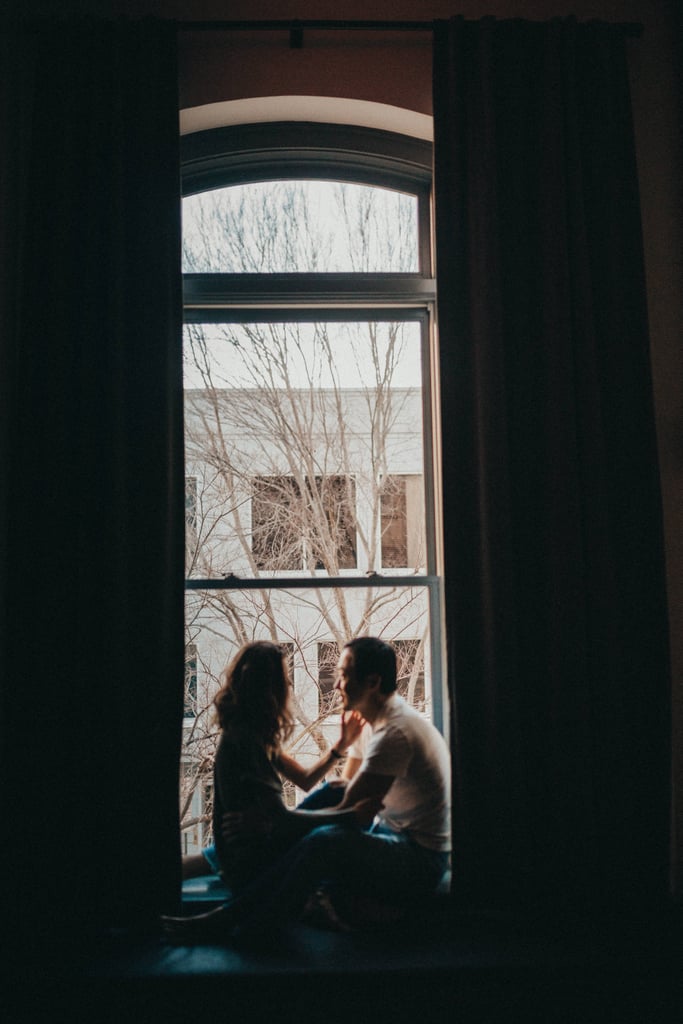 Romantic Loft Engagement Shoot
