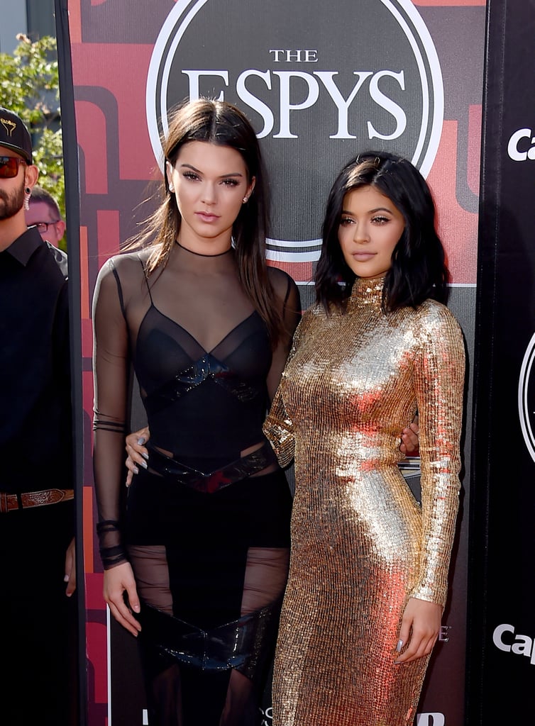 Kendall and Kylie Jenner at the ESPYs 2015