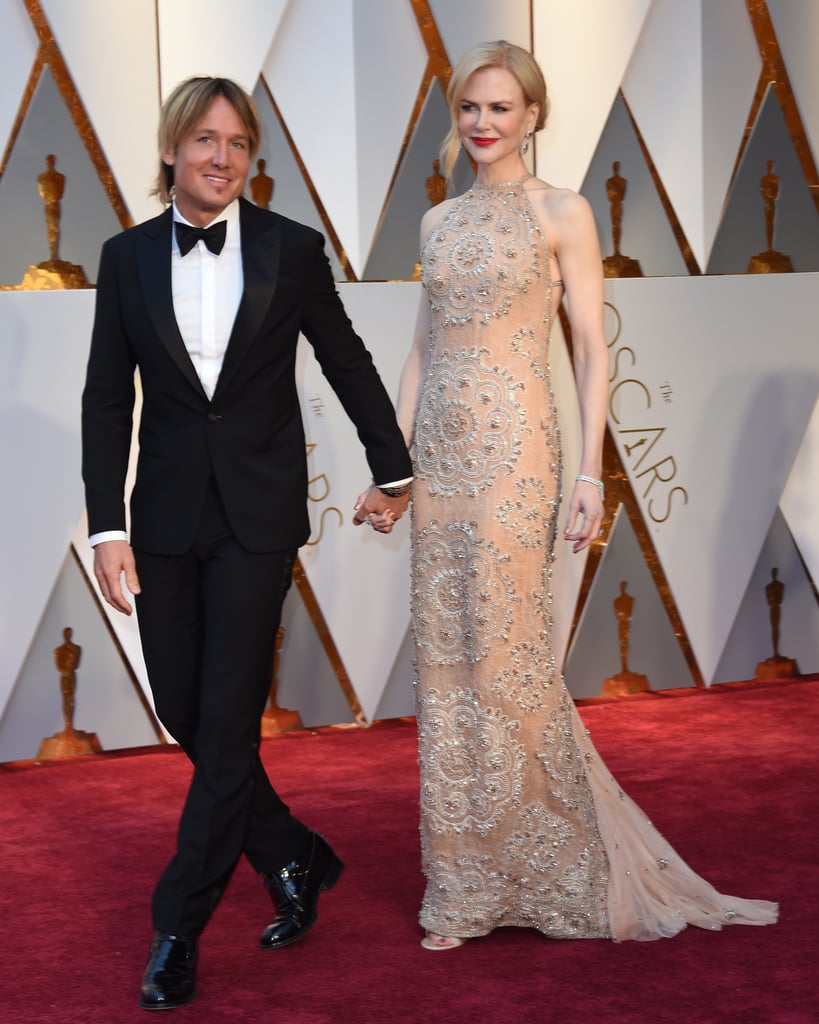 Nicole Kidman and Keith Urban at the 2017 Oscars