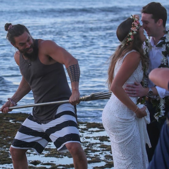 Jason Momoa Photobombing Wedding Photos in Hawaii 2018
