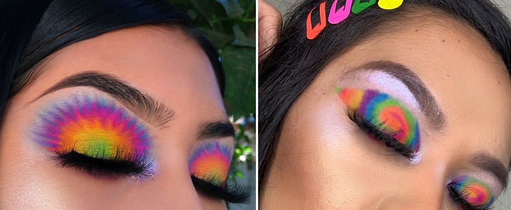 Tie Dye Makeup Trend