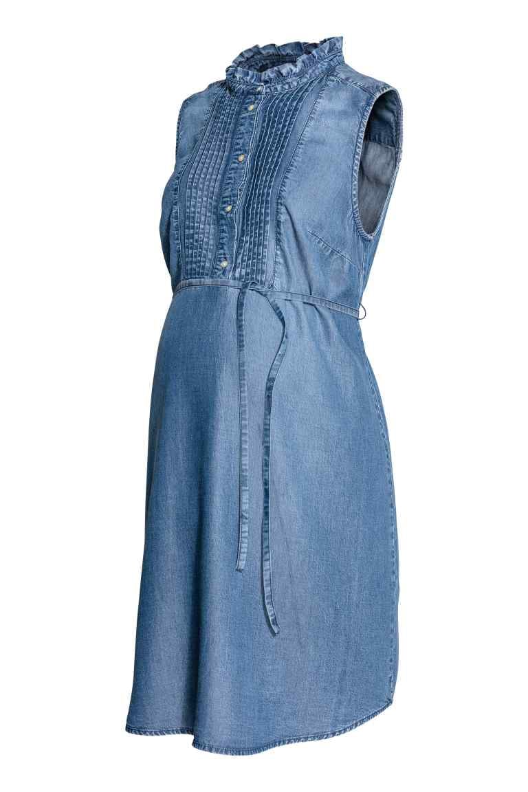 H&M MAMA Lyocell Denim Dress