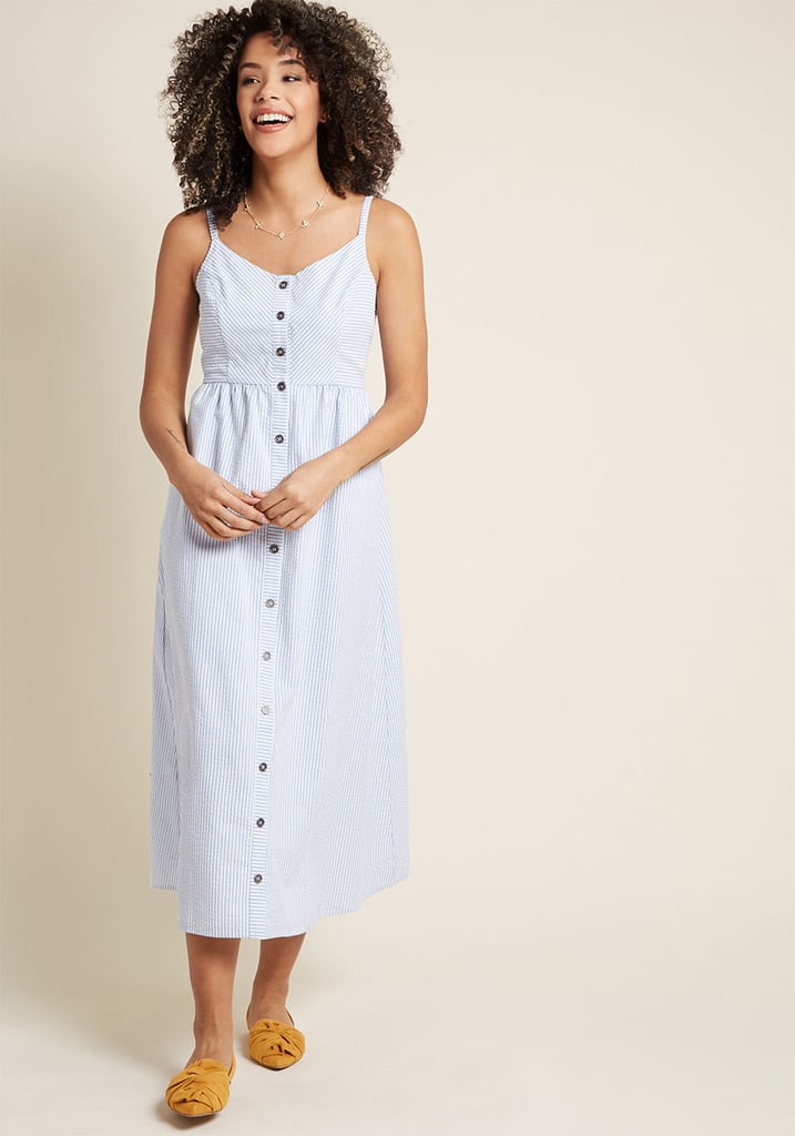 Quite Clearly Charismatic Maxi Dress