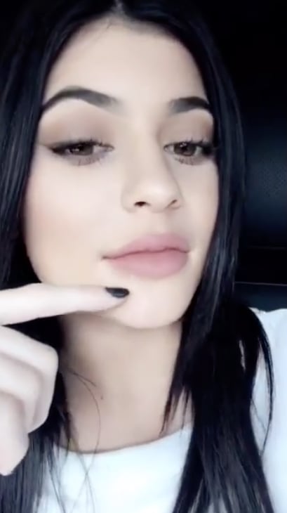 Kylie Jenner Lip Selfie Trick | POPSUGAR Beauty