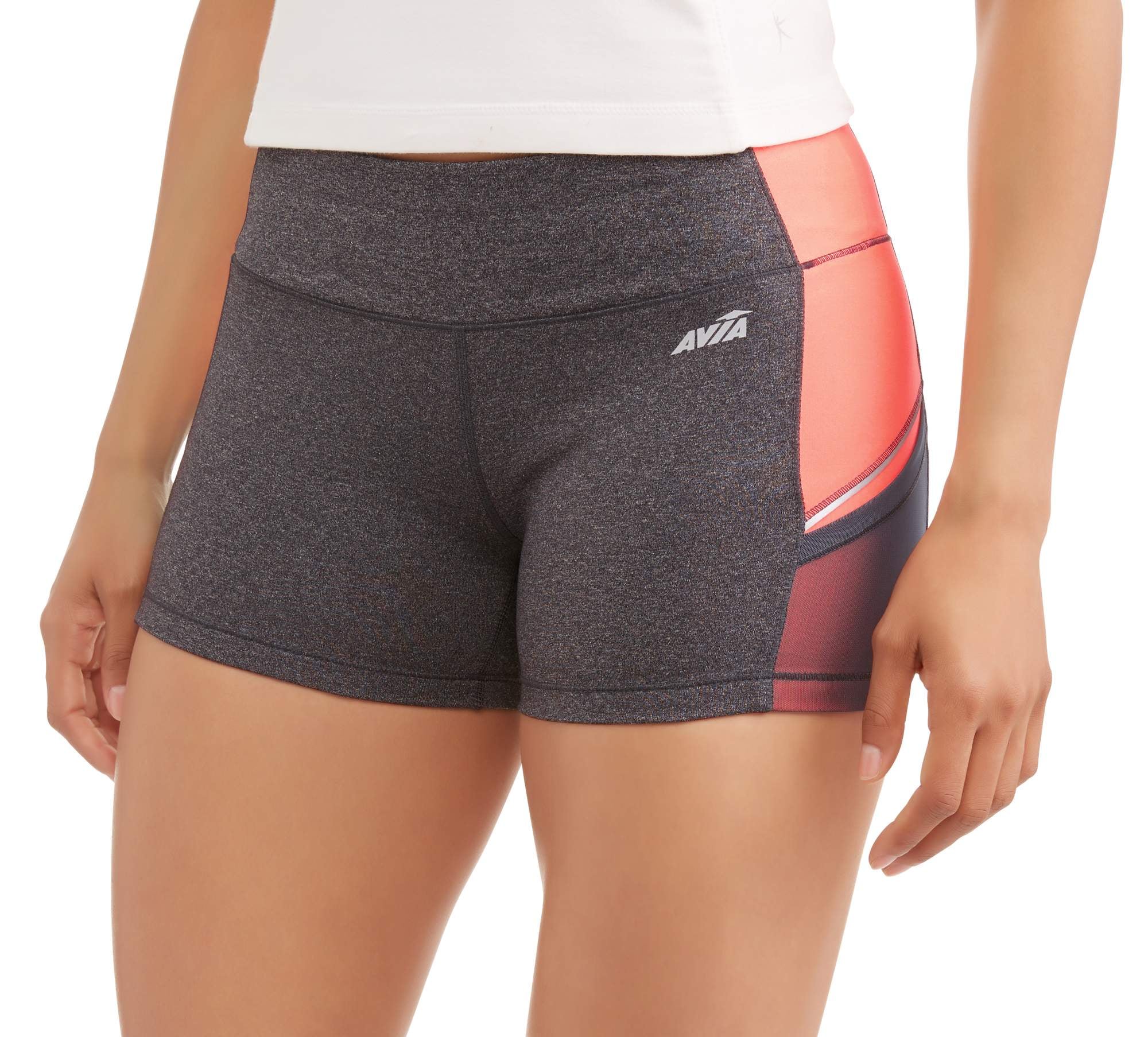 plus size workout shorts with pockets