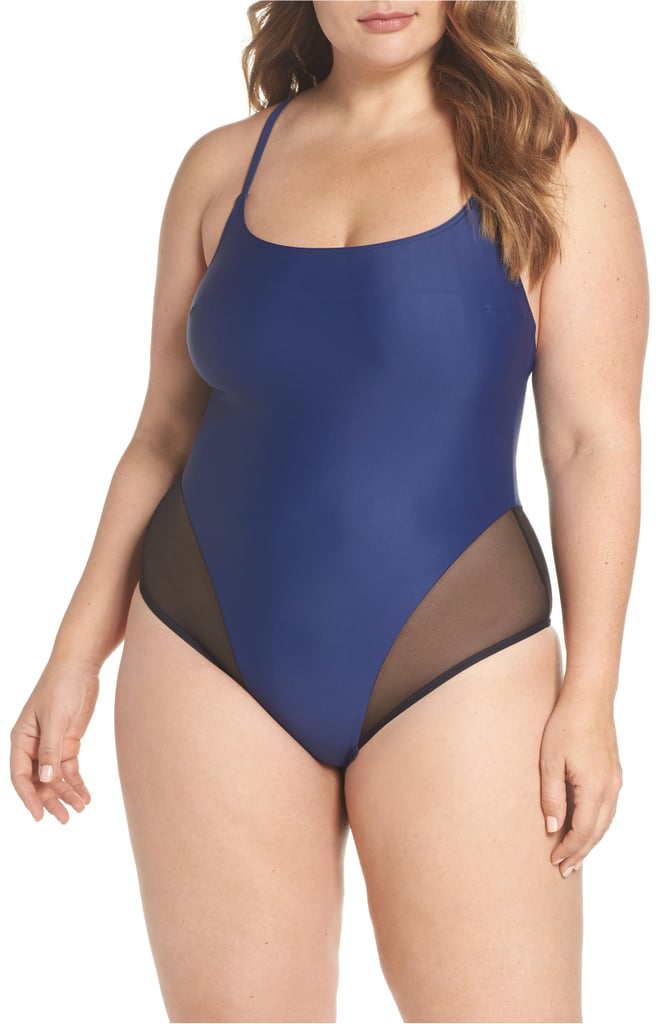 The sheer details on this Chromat Delta X One-Piece Swimsuit ($246) are so sexy.