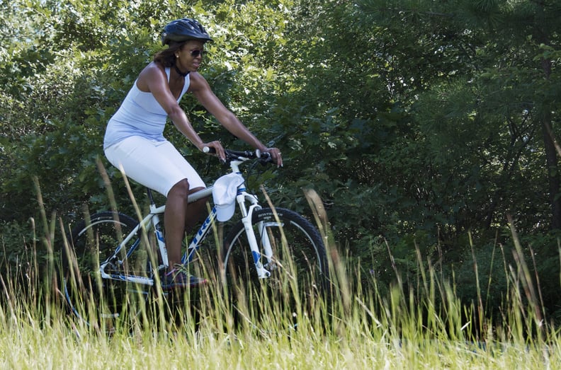 When She Rocked Her Bike-Riding Gear on Vacation