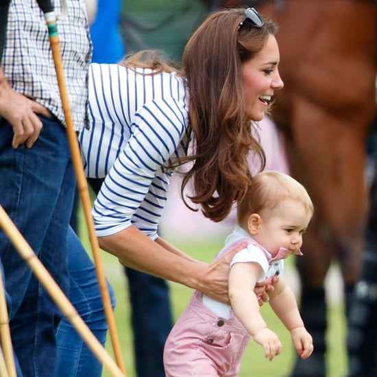 Kate Middleton Goes to Holland Park With Prince George