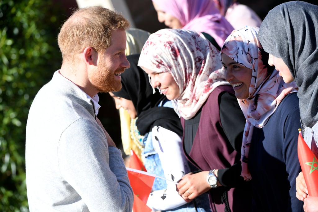 Prince Harry Meghan Markle Visit School on Morocco Tour 2019