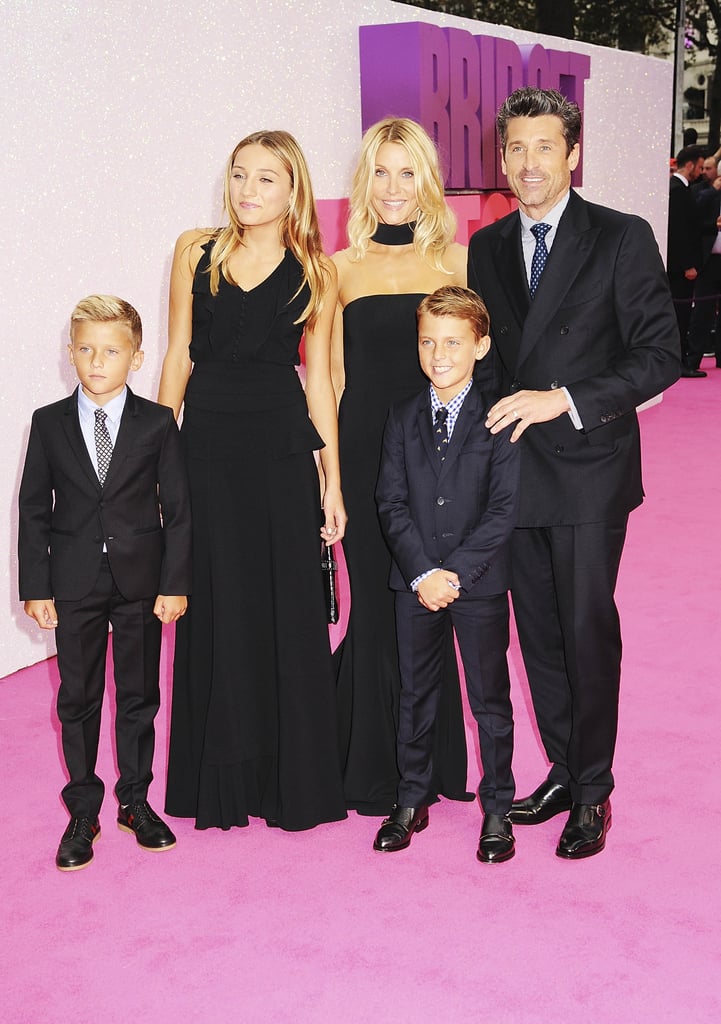 Patrick Dempsey and Family at Bridget Jones's Baby Premiere
