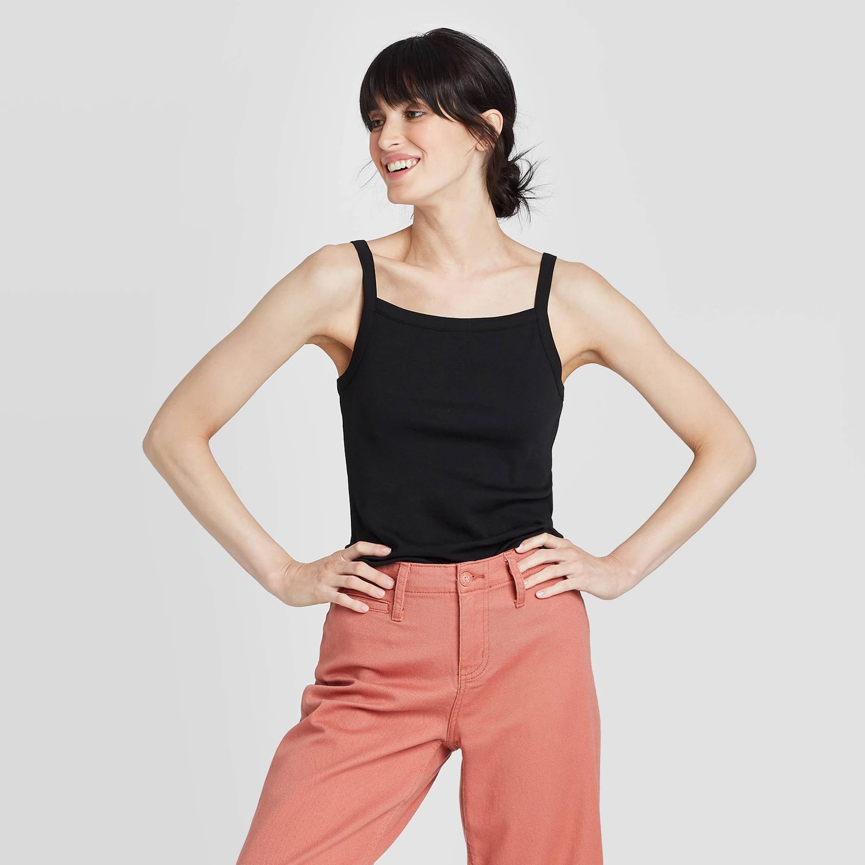 Women's slim fit tank top clearance