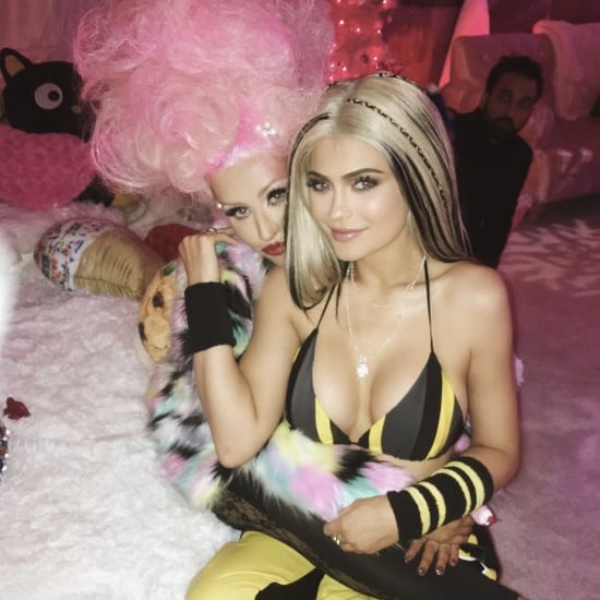 Kylie Jenner in Bryan Hearns For Christina Aguilera's Party