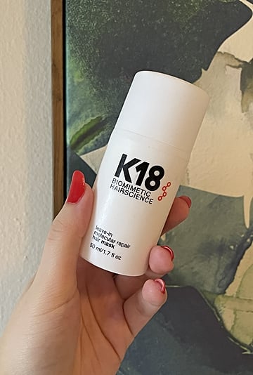 K18 Hair Leave-In Molecular Repair Hair Mask Review