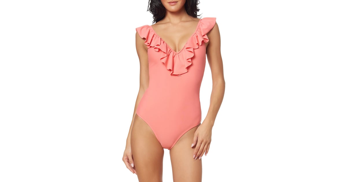 Jessica Simpson Ruffle One Piece 16 One Piece Swimsuits People Will Never Believe You Bought For Less Than 50 Popsugar Fashion Photo 10