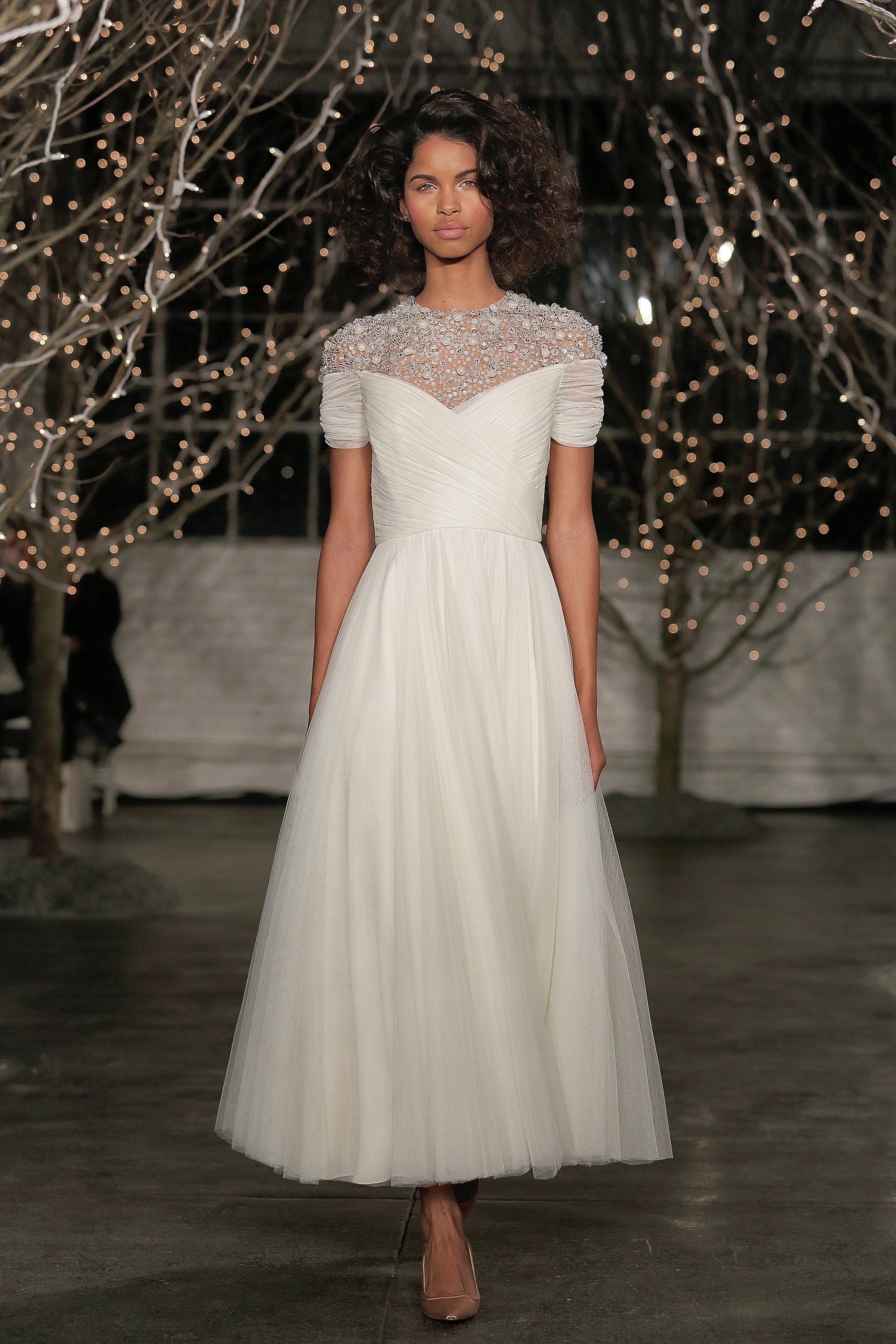 Bridal Fashion Week Wedding Dress Trends Fall 2014 Popsugar Fashion
