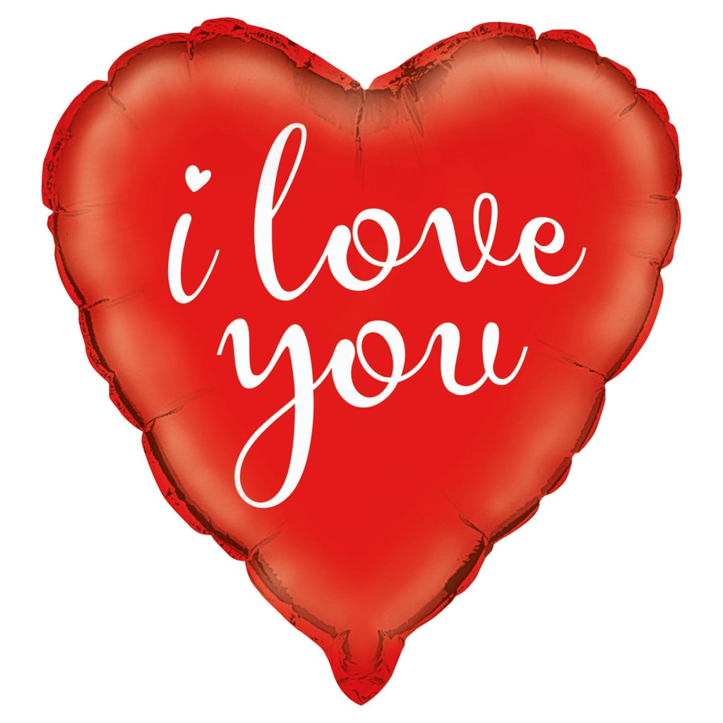 "I Love You" Heart Balloon
