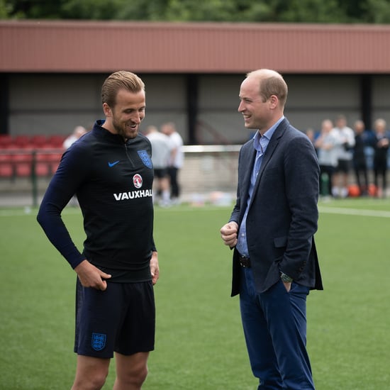 Prince William With England's Soccer Team June 2018