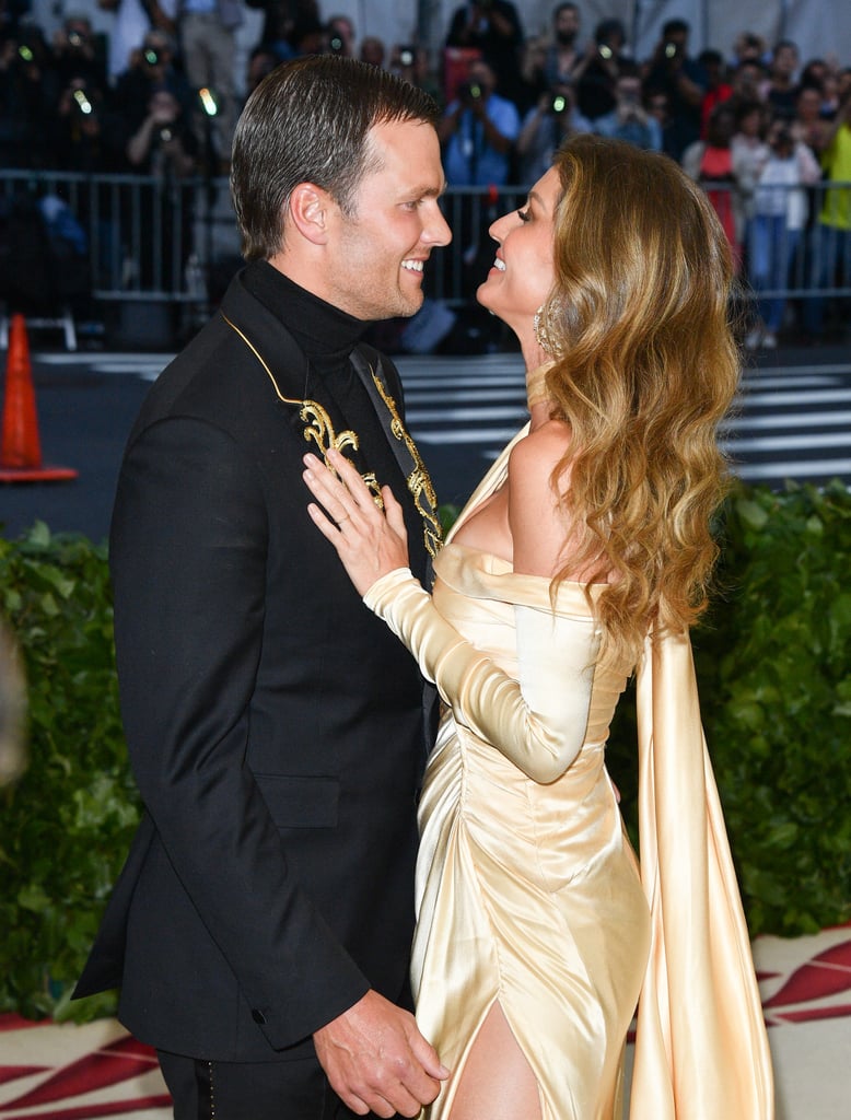 Gisele Bündchen and Tom Brady at the 2018 Met Gala