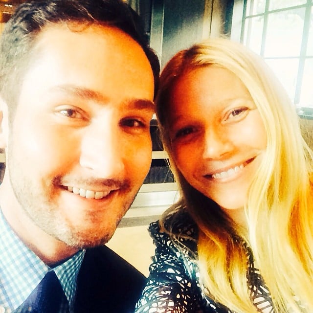 Gwyneth Paltrow snapped a selfie with Instagram CEO Kevin Systrom.
Source: Instagram user gwynethpaltrow