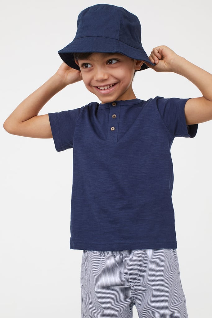 H&M T-shirt with Buttons | H&M Kids Conscious Clothes | POPSUGAR Family ...