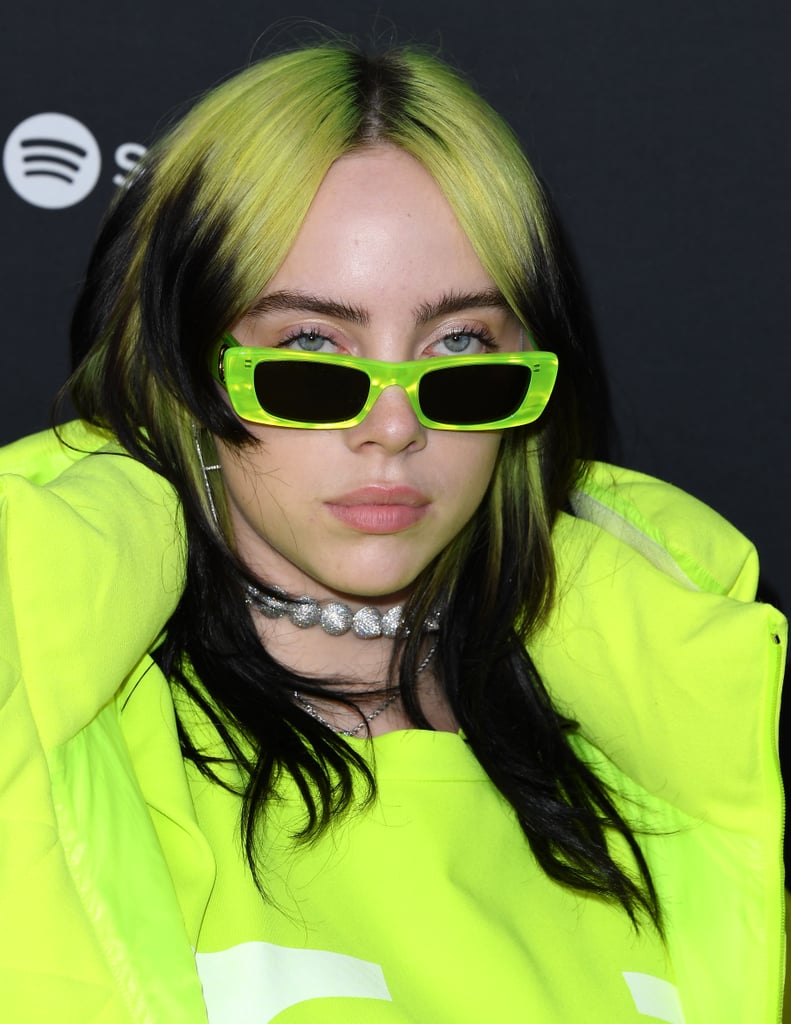 Billie Eilish's Lime Green Louis Vuitton Outfit