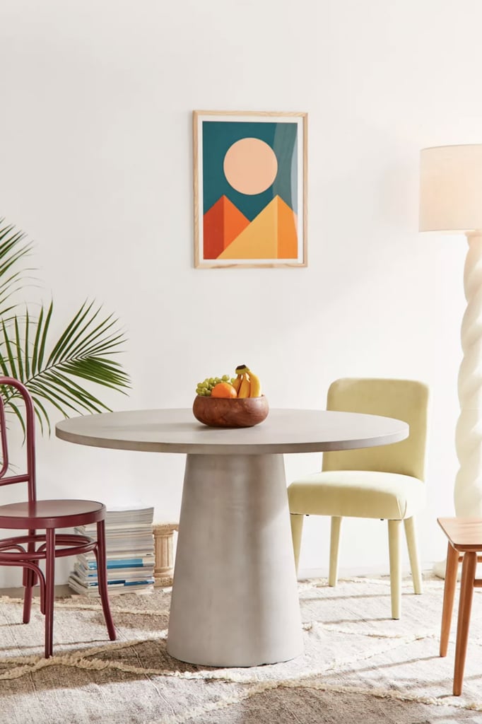 A Concrete Dining Table