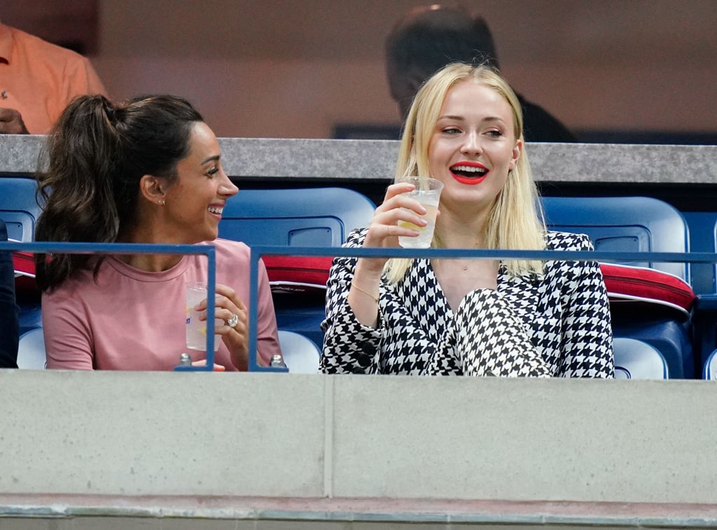 Sophie Turner and Joe Jonas at the US Open September 2018