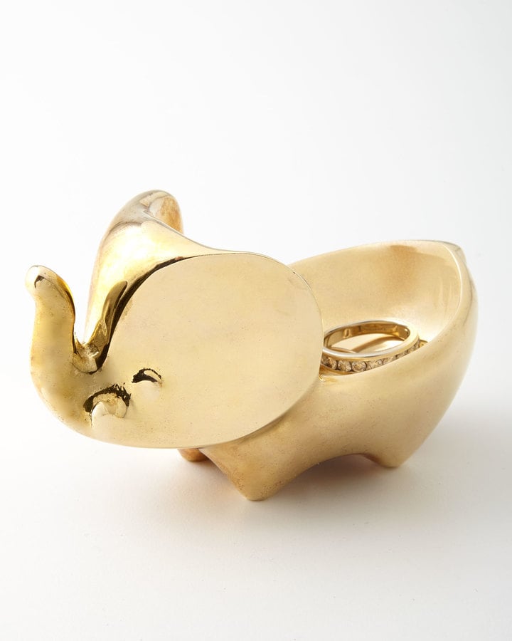 Brass Elephant Ring Bowl ($88)