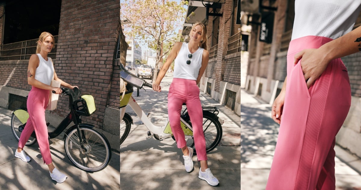 Athleta Brooklyn pants styled 4 ways - une femme d'un certain âge