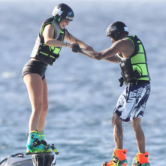 Kylie Jenner and Tyga Hold Hands in St. Barts | Pictures