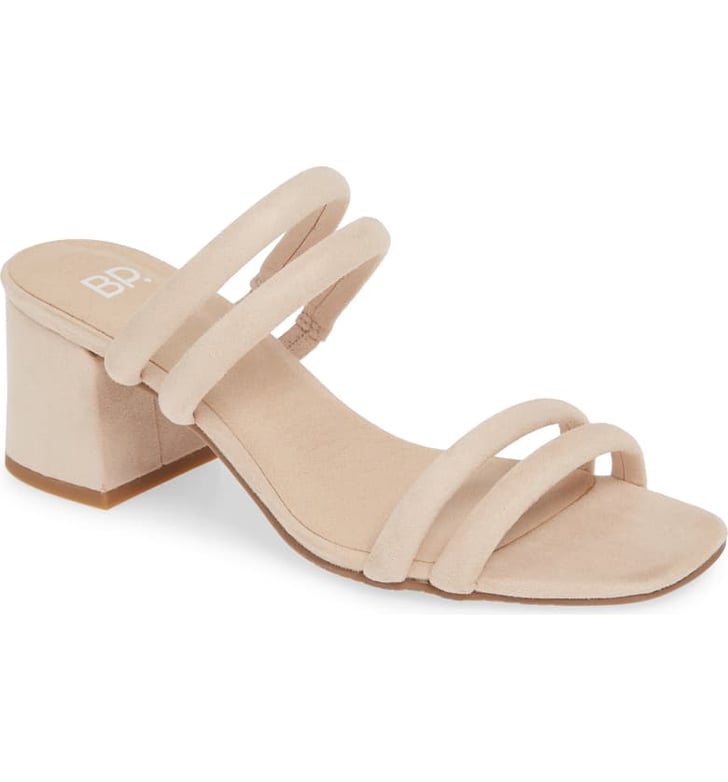 Lucia block heel online slide sandal