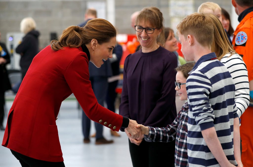 Kate Middleton and Prince William in North Wales May 2019