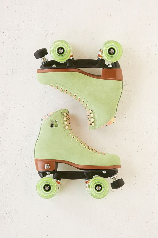 Moxi Suede Roller Skates